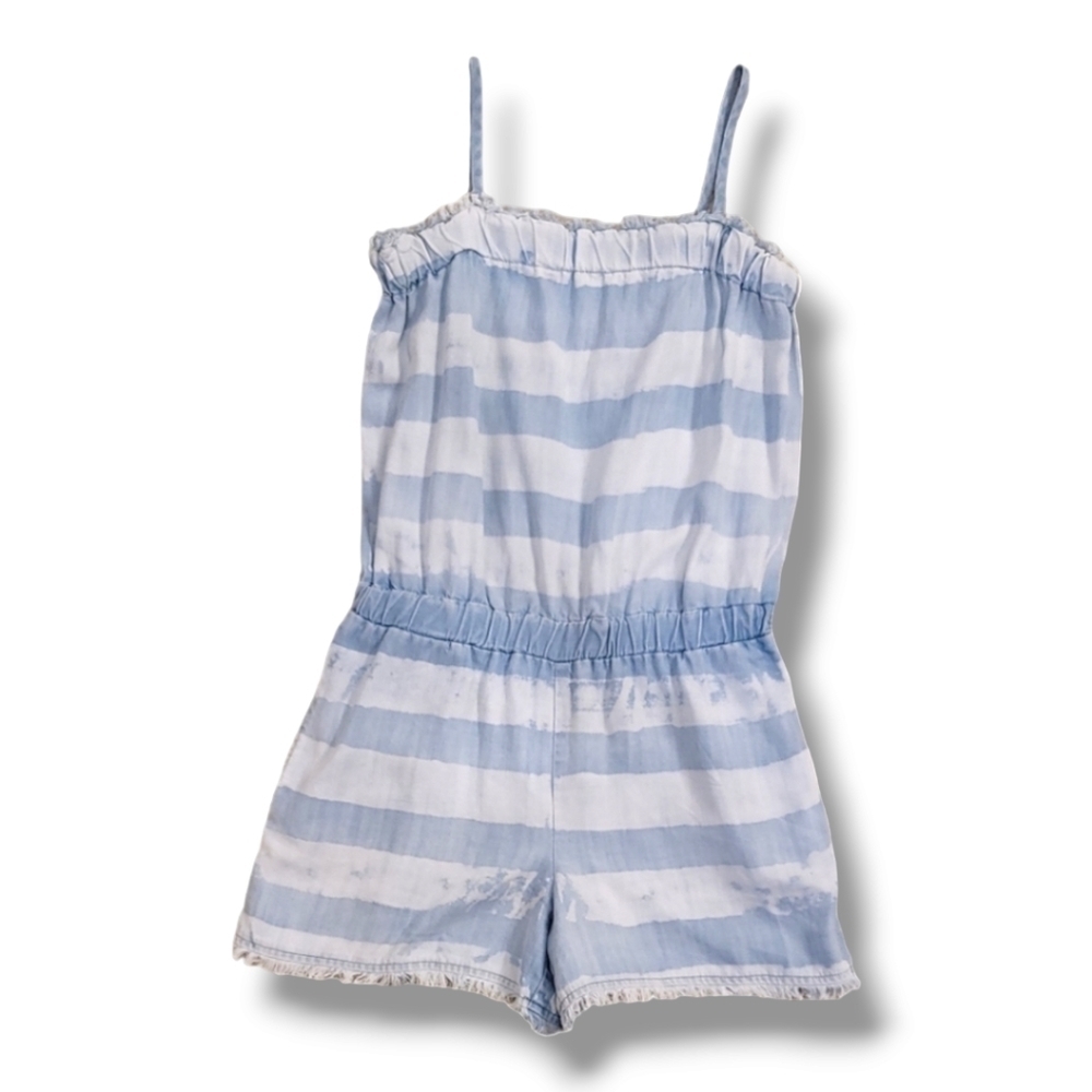 Bella Dahl Girl Blue Romper - Size 14